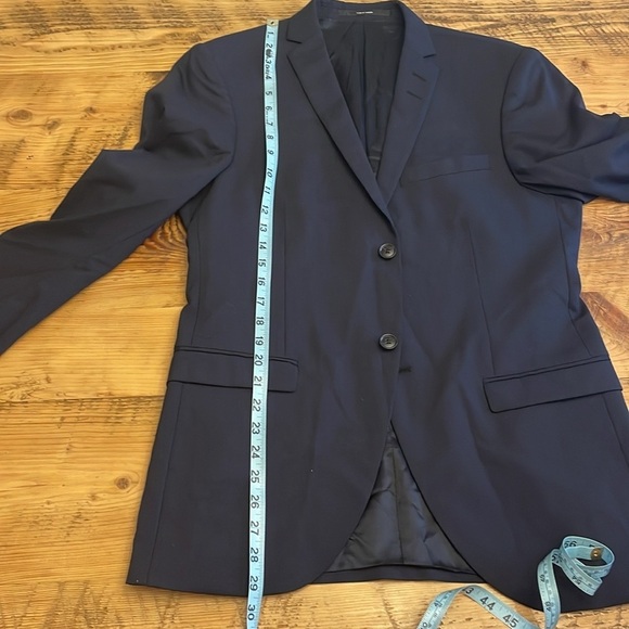 Tiger of Sweden navy blue sport coat size 40 regular - Picture 9 of 17